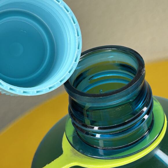 2 Pack Nalgene Wide Mouth 32 oz. Water Water Narrow Mouth Purple Blue - Picture 9 of 11